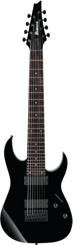 Guitarra Ibanez Rg8 Bk Black 8 Cuerdas Nueva Garantía
