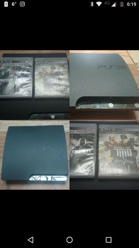 Playstation 3 + 2 Juegos Físicos + Kit Movie (sin Uso)