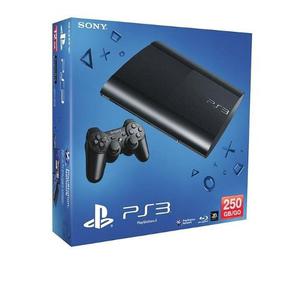 Sony Playstation 3 Ultra Slim 250 Gb - + 2 Joystick + Juegos