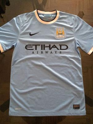 Camiseta del Manchester City Original Usada Talle S