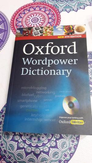 Diccionario Oxford wordpower inglés-inglés