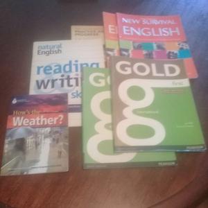 Libros de inglés variados