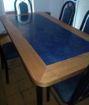 ►►►VENDO MESA AZUL ►►►