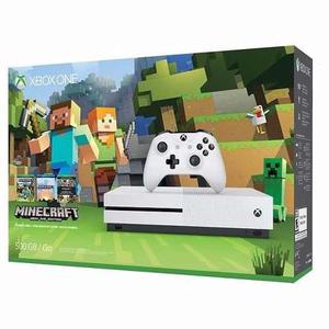 Xbox One S Ultra Hd 4k Hdr 500gb Minecraft