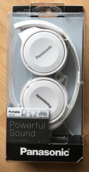Auriculares Panasonic nuevos color blanco