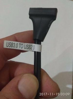 Cable Adaptador Usb 3.0 Panel Frontal A Usb 2.0 Interno