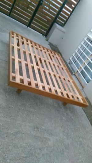 Cama 2 pzas madera