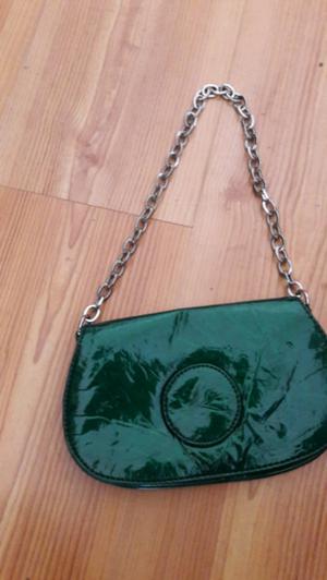 Cartera prune verde