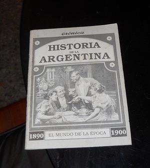 Libro (tipo folleto) historia de la argentina()