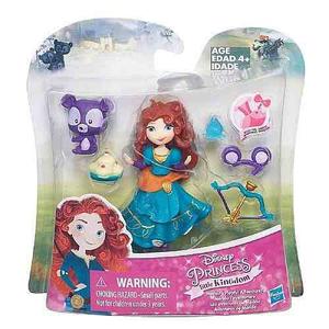 Mini Princesa Disney Merida Ariel Tiana Elsa Little Kindgdom