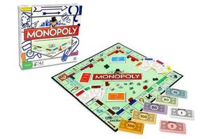 Monopoly Familiar Compacta Juego Finanzas Mas Famoso Hasbro