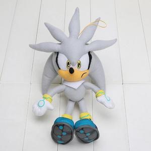 Peluche Sonic Silver The Hedgehog 20cm Unico En El Sitio!!