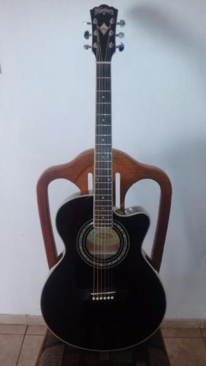 VENDO GUITARRA WASHBURN EA14/B - COMO NUEVA - IMPECABLE