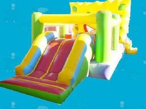 VENDO INFLABLE BOB ESPONJA CON TOBOGAN. 7 X 4,5 Mts. $