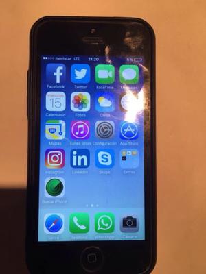 Vdo IPhone 5 32gb color negro