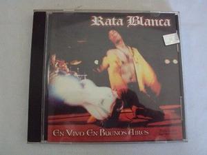 CD RATA BLANCA, EN VIVO EN BUENOS AIRES, POLYGRAM