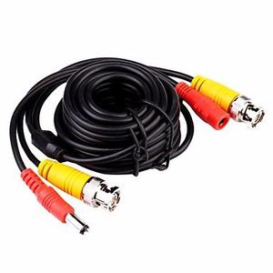 Cable Video Y Power 18 Metros Para Cctv