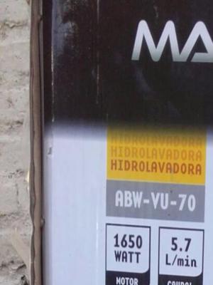 Hidrolavadora en caja
