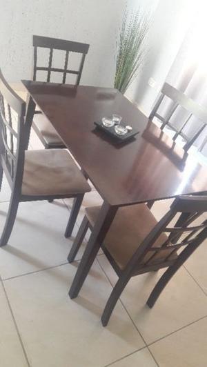 Juego de comedor con sillas4