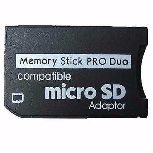 Memory Stick Pro duo Adaptador SD