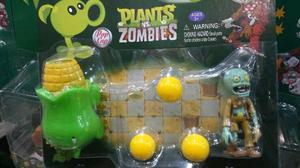 Planta Vs Zombies Set De Planta Lanza Bolas Mas Muñeco