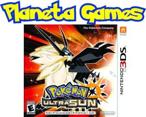 Pokemon Ultra Sun Nintendo 3ds Fisicos Nuevos Caja Cerrada