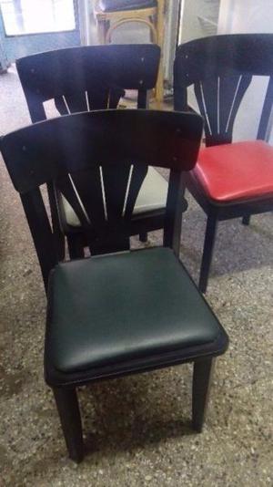 Sillas De Bar Estilo Thonet Color Negro Impecables! 11und