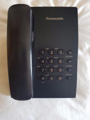 TELEFONO PANASONIC KX TS 500 AGB MESA PARED REDIAL ¡COMO