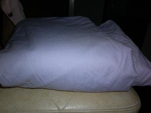 Tela para sábanas color lila -nueva sin uso -para