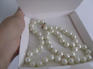 collar de perlas autenticas
