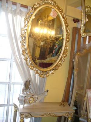 espejo antiguo espejo frances luis xvi espejo con apliques