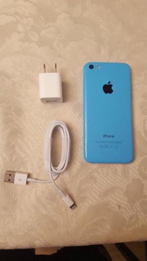 Iphone 5c Azul - Libre - 4g Lte 16gb Impecable (usado)