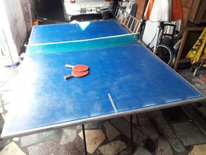Mesa de ping pong rebatible