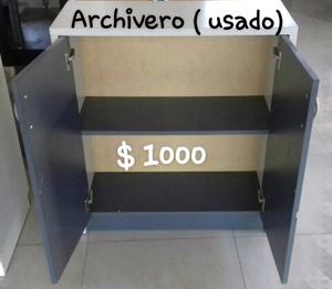 Mueble archivero c/puertas