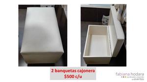 Vendo banqueta cajonera