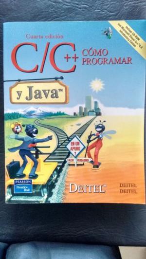 Cómo Programar En C / C++ Y Java Deitel - 4ta Edic