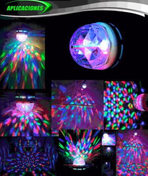 Focos giratorios LED de tres colores