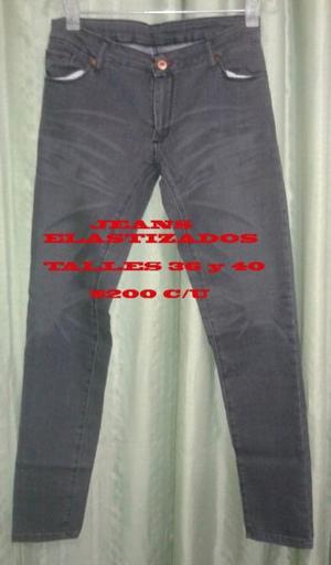 Jeans Semi Elástizados