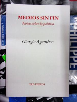 Medios Sin Fin - Giorgio Agamben - Ed. Pre - Textos