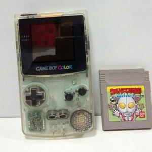 Nintendo Game Boy Color Clear + Juego Ultraman