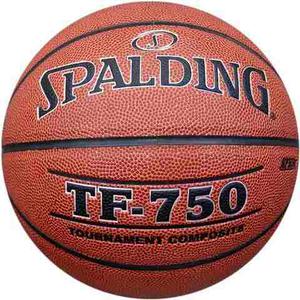Pelota Basquet Basket Spalding Tf 750 Profesional Cuero Orig