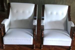 Sillones tipo colonial