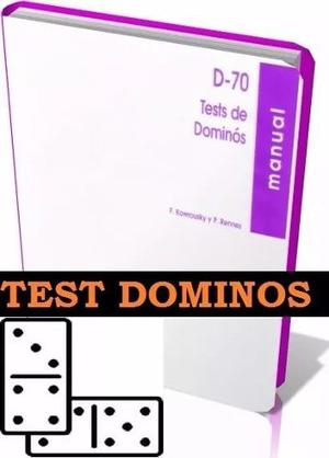 Test De Dominos Manual Cuadernillo Planilla D-70
