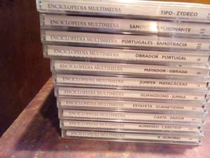 Cd's originales de enciclopedias (11 cds a 150$)