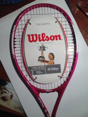 Raqueta de tenis wilson triunph nueva 4 4/1
