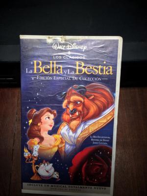 VHS La bella y la bestia