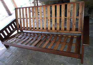 Vendo futon sin colchon