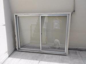 Ventana de aluminio USADA 1,60 X 1,20, corrediza