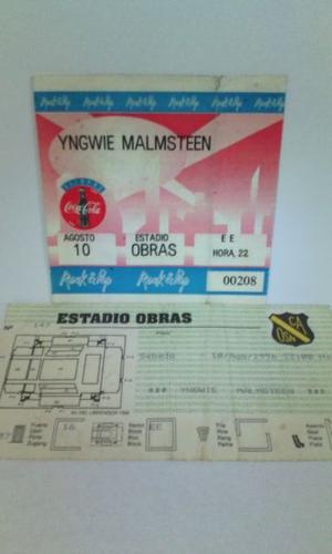 Yngwie Malmsteen entradas de colección 