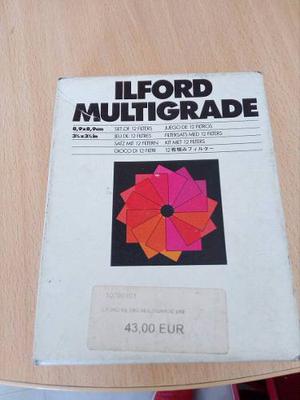 Filtros Ilford Multigrade 9x9 Usado - Perfectas Condiciones